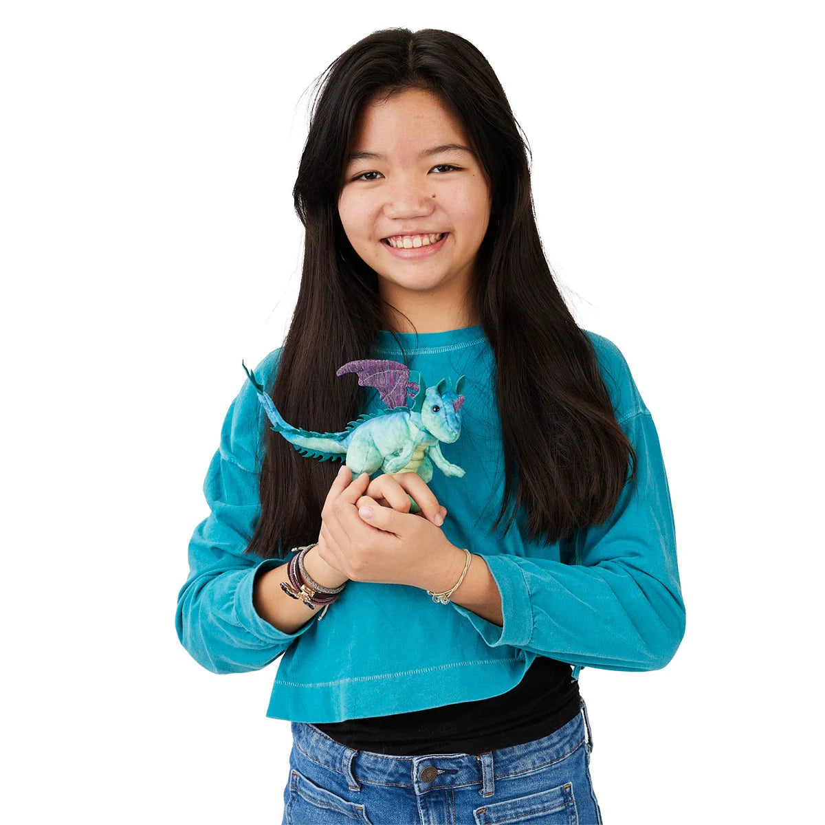 FOLKMANIS FINGER PUPPET - DRAGON – Magic Piper