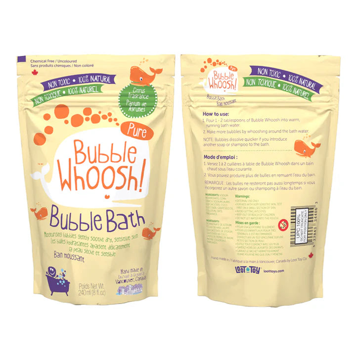 LOOT TOY CO. CITRUS BUBBLE WHOOSH - PURE – Magic Piper